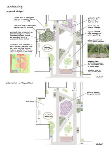 bio courtyard student design